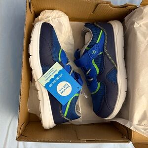 Kids Blue and Green Shoes